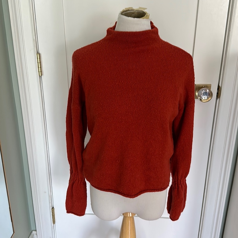 Haute Monde orange sweater